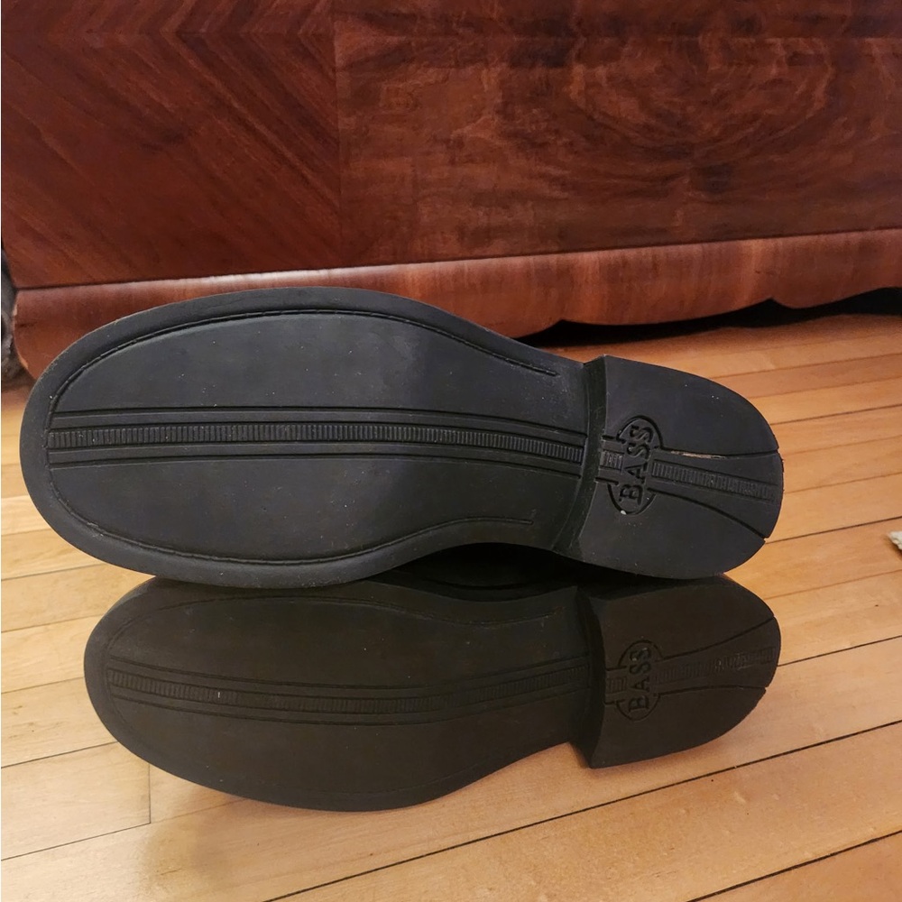 Men's Black Leather Boots - Picture 7 of 8